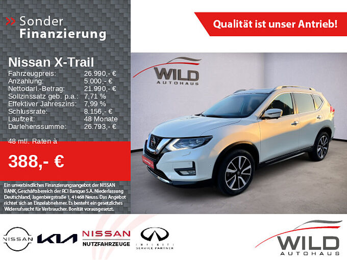 Nissan X-Trail 1.7 dCi Tekna 4x4 SHZ LED 360° Navi Klima