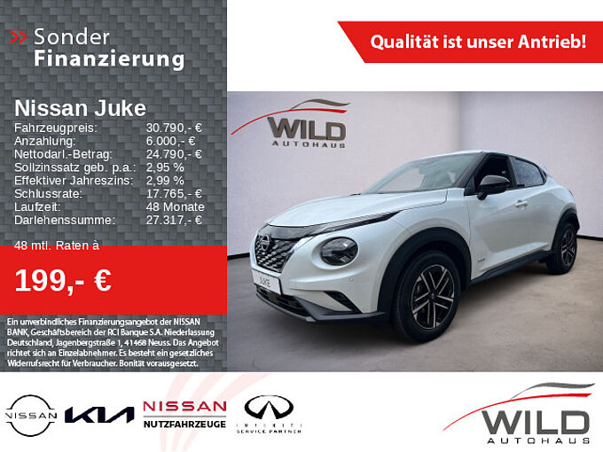 Nissan Juke 1.6 Hybrid N-Connecta LED Winter Carplay