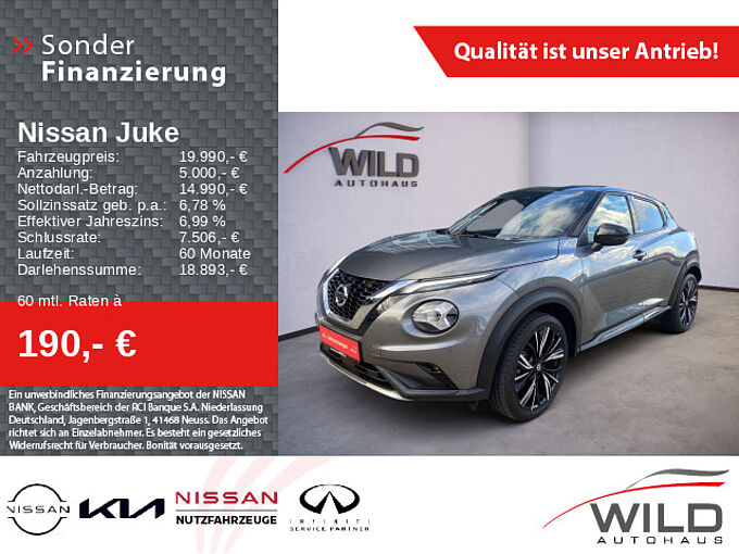 Nissan Juke 1.0 DIG-T N-Design Navi 360° LED Bose