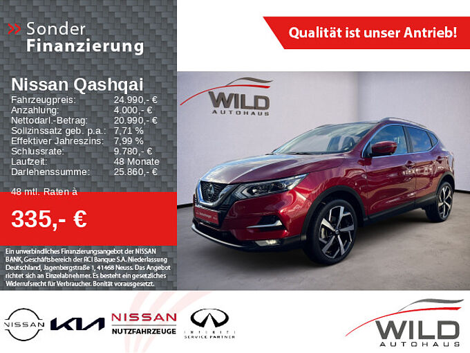 Nissan Qashqai 1.3 DIG-T Akari PDC Navi 360° SHZ PANO