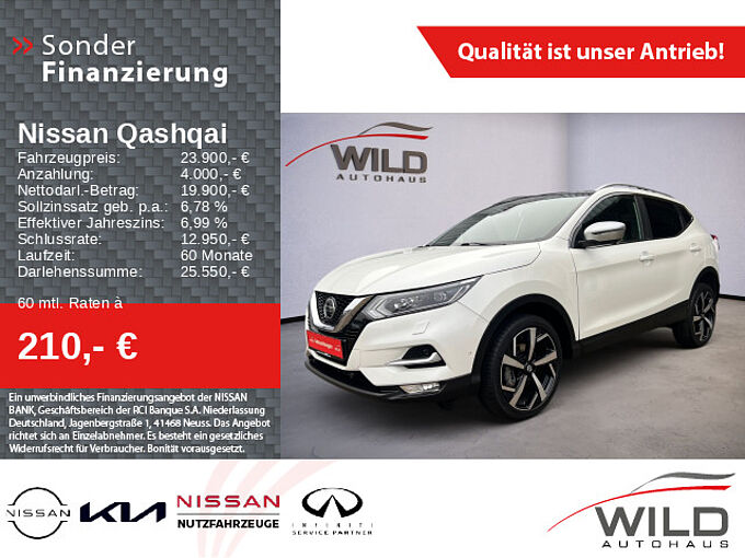 Nissan Qashqai 1.7 dCi Tekna + 4x4 Kamera Navi Pano LED