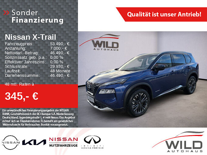 Nissan X-Trail 1.5 VC-T e-Power Tekna+ e-4ORCE 360° Leder Navi