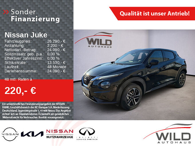 Nissan Juke 1.0 DIG-T N-Connecta Cam Navi SHZ Klima