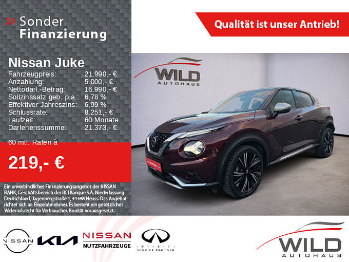 Nissan Juke 1.0 DIG-T N-Design, SHZ, Navi, 360°CAM, CarPlay