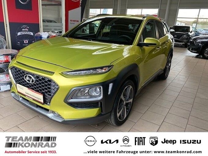 Hyundai Kona 1,0 Style 2WD-Klimaautomatik-SHZ-LHZ Apple