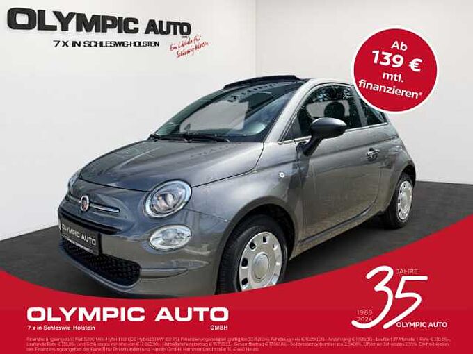 Fiat 500C MY23 1.0 GSE Hybrid KLIMA USB TOUCH CARPLAY