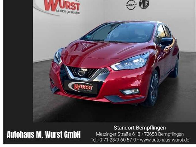 Nissan Micra N-Design 1.0 IG-T EU6d SHZ Rückfahrkamera PDC Tempomat