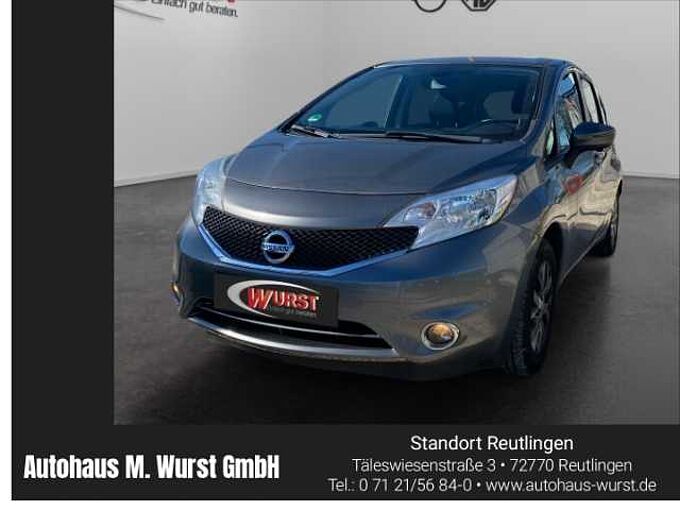 Nissan Note Acenta PLUS 1.2 SHZ Tempomat Rückfahrkamera 8 Fachbereift Standheizung