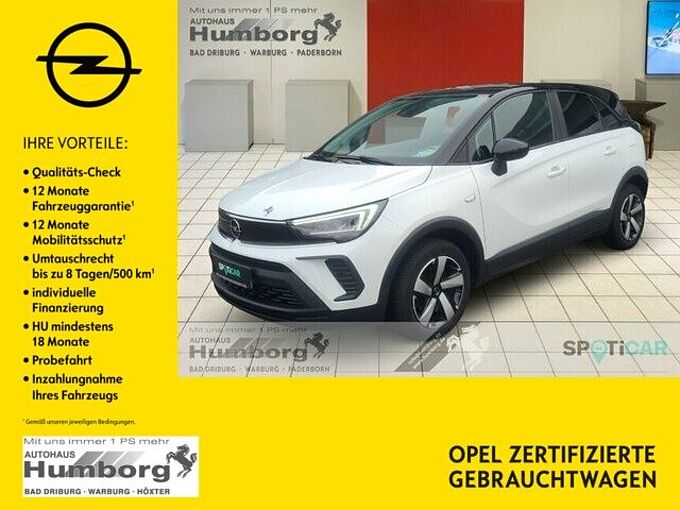 Opel Crossland EU6d 1.2 Turbo Edition LED Apple CarPlay Android Auto