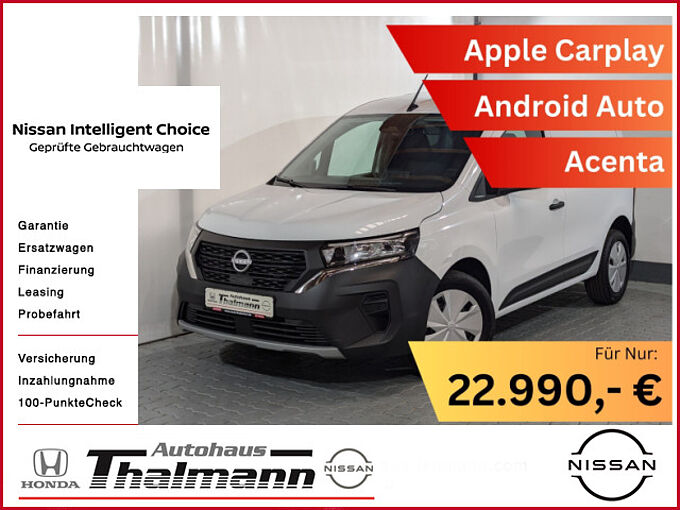 Nissan Townstar Kastenwagen L1 2,0t Acenta  Digitales Kombiinstrument