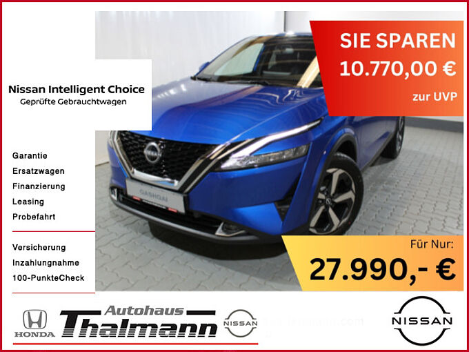 Nissan Qashqai 1.3 DIG-T MHEV N-Connecta Winter-u.Business Paket