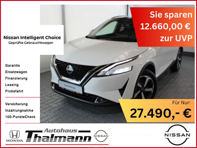 Nissan Qashqai 1.3 DIG-T MHEV. N-Connecta Design- u. Winterpaket