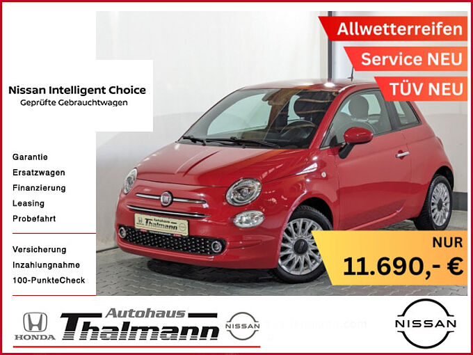 Fiat 500 Lounge 1.0 Mild Hybrid NAVI DAB