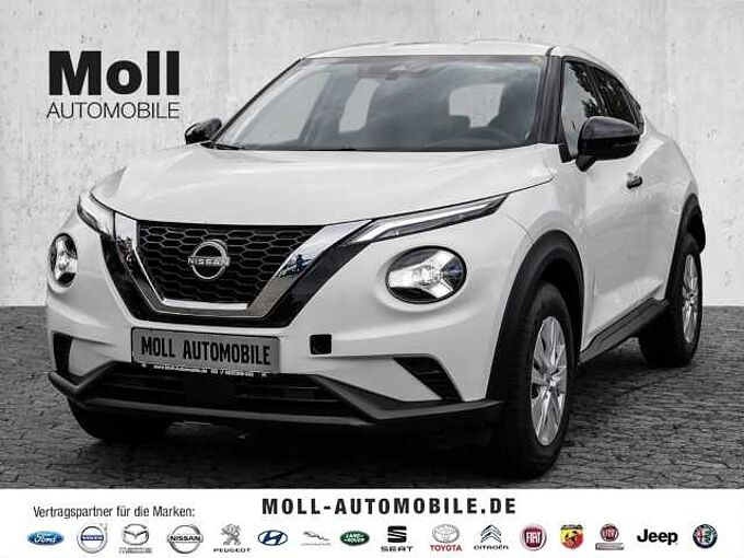 Nissan Juke Visia 1.0 DIG-T 114PS EU6d Klima LED DAB Spurhalteass. Fernlichtass. Verkehrszei