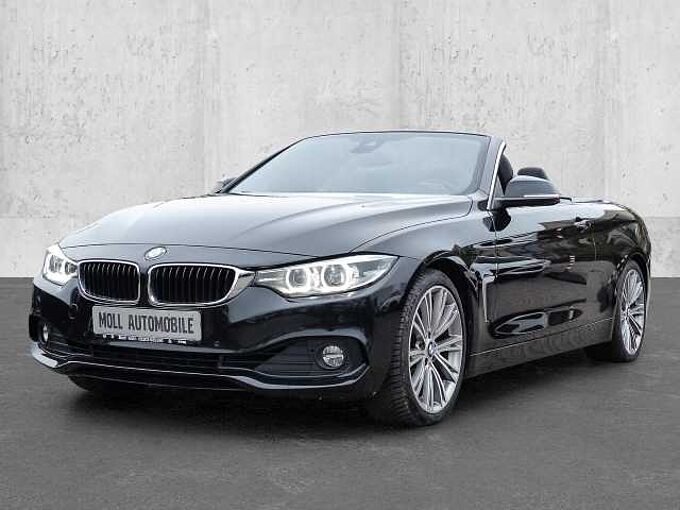 BMW 420 i Advantage Cabrio El. Verdeck Navi Leder Soundsystem LED El. Heckklappe Mehrzon