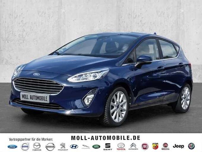 Ford Fiesta Titanium 1.0 EcoBoost Navi Apple CarPlay Android Auto Klimaautom WLAN DAB Ambien