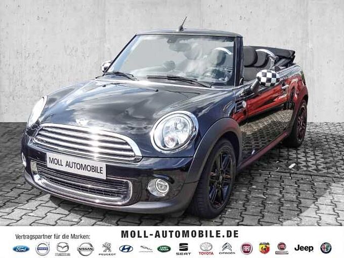 MINI One Cabrio 1.6 El. Verdeck Klimaautom Ambiente Beleuchtung SHZ Temp PDC Regensensor Alu