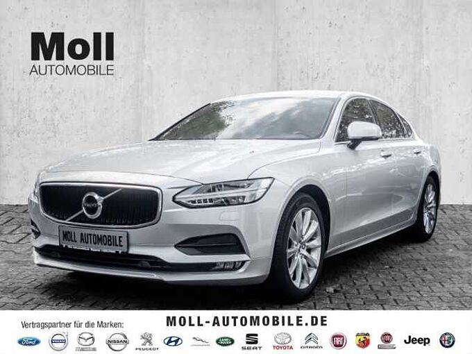 Volvo S90 Momentum D4 DPF EU6d-T Navi Leder digitales Cockpit Soundsystem LED Kurvenlicht