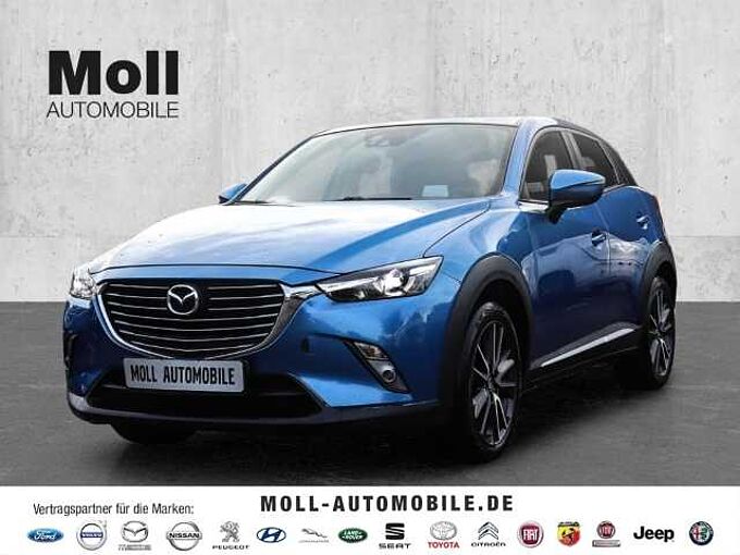 Mazda CX-3 Sports-Line 2.0 SKYACTIV-G 120 HUD Navi LED Klimaautom DAB SHZ Keyless Spurhalte