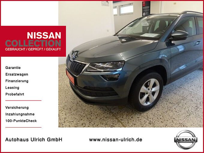 SKODA Karoq 1.5 TSI ACT Style OPF AHK, Navi,R-Kamera 1500 kg Anhängelast