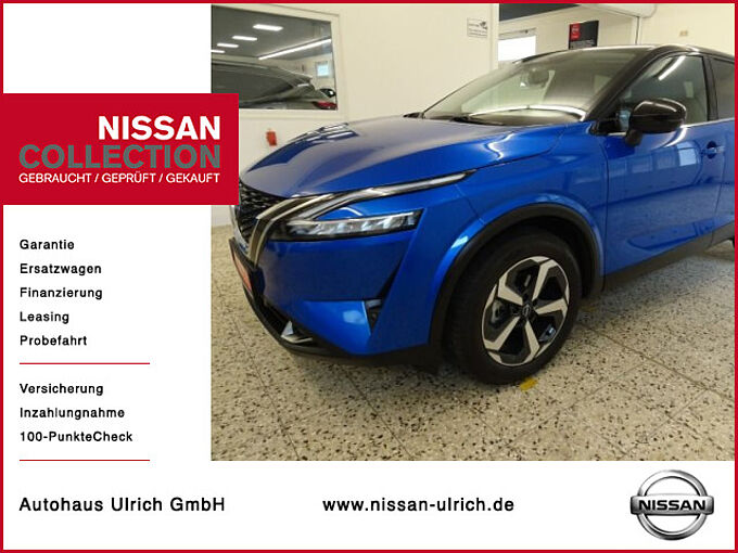 Nissan Qashqai 1.3 DIG-T N-Connecta Automatik 1800 kg Anhängelast