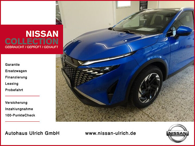 Nissan Qashqai 1.3 DIG-T N-Connecta Automatik 1800kg Anhängelast