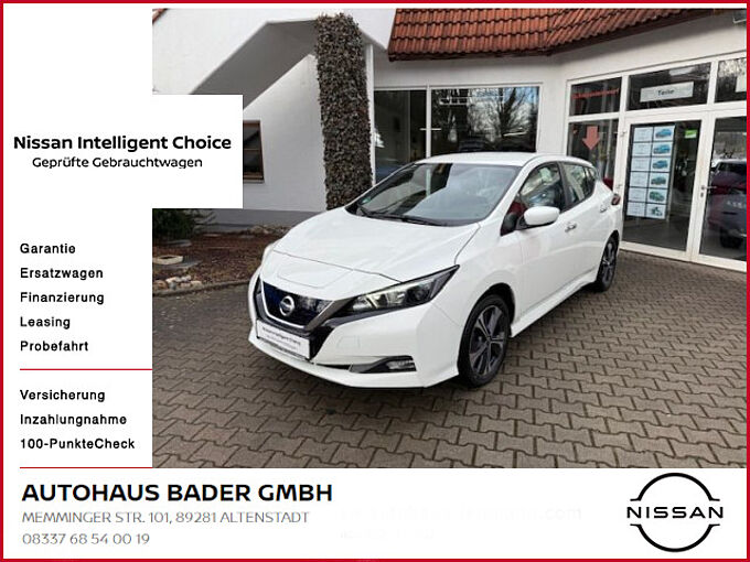 Nissan Leaf e+ 62KW 217PS Acenta / Sitzheizung / 8-fach / Rückfahrkamera