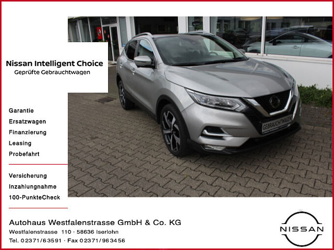 Nissan Qashqai 1.3 Akari - PGD, 360°, Sitzhzg, Navi,PDC