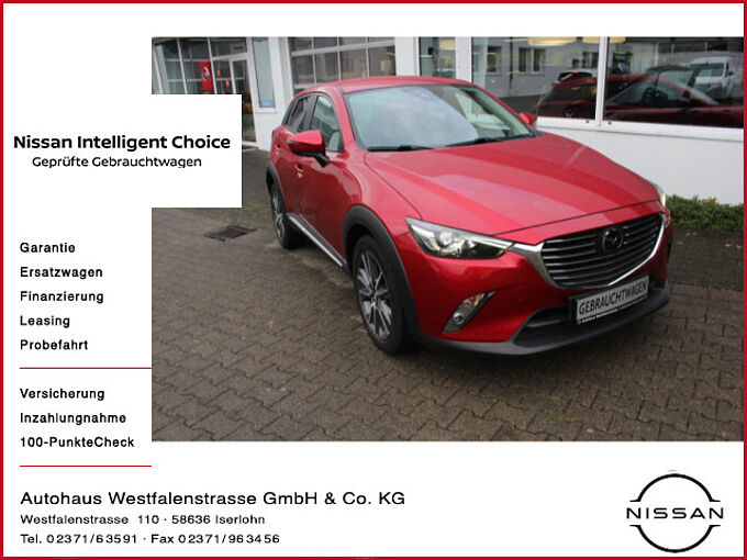 Mazda CX-3 2.0 Sports-Line AWD - Navi,BOSE,HUD,Sebring