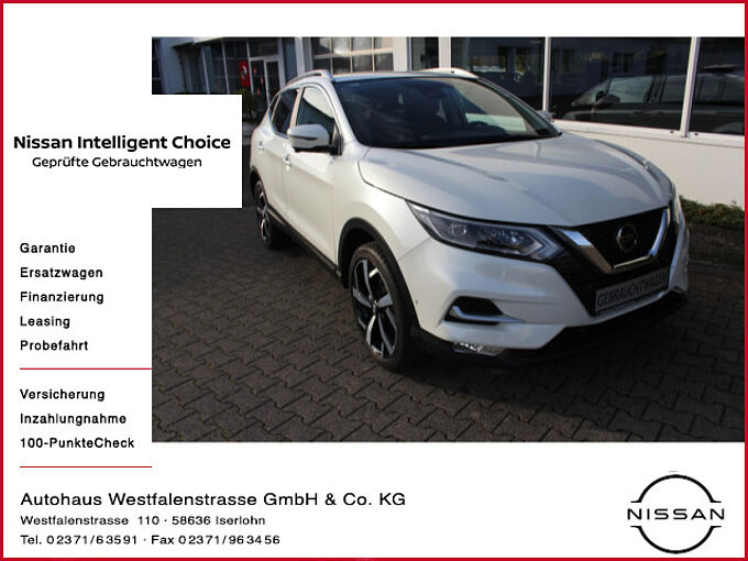 Nissan Qashqai 1.3 Tekna-FSH,360°,Navi,Sitzhzg,AHK,DAB