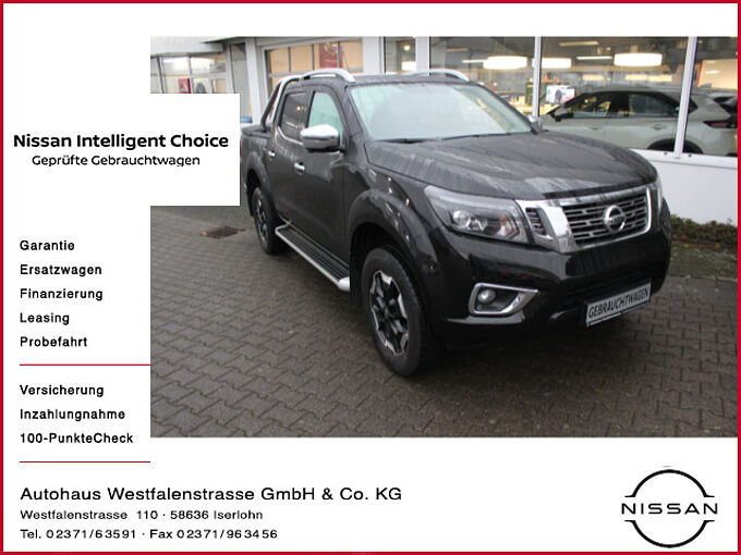 Nissan Navara NP300 Tekna Double Cab 4x4-AHK,Navi,360°