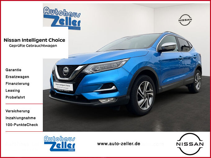 Nissan Qashqai Tekna + 360° Kamera, Leder, Panoramaglasdach,