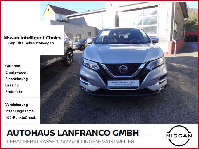 Nissan Qashqai N-Connecta Winter Paket Voll-LED Scheinwerfer Anhängerkupplung