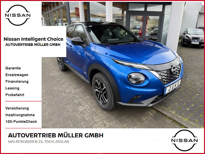 Nissan Juke 1.6 HYBRID 143 PS 4AMT N-CONNECTA Winter II 2 Farben BFS