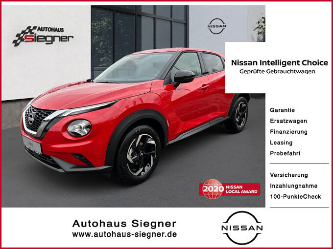 Nissan Juke N-Style 1,0l 6MT, LM-Felgen, Klima, Teilleder