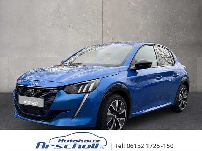 Peugeot 208 e- GT Elektromotor 136 Navi LED Apple CarPlay Android Auto Klimaautom Fahrerprof