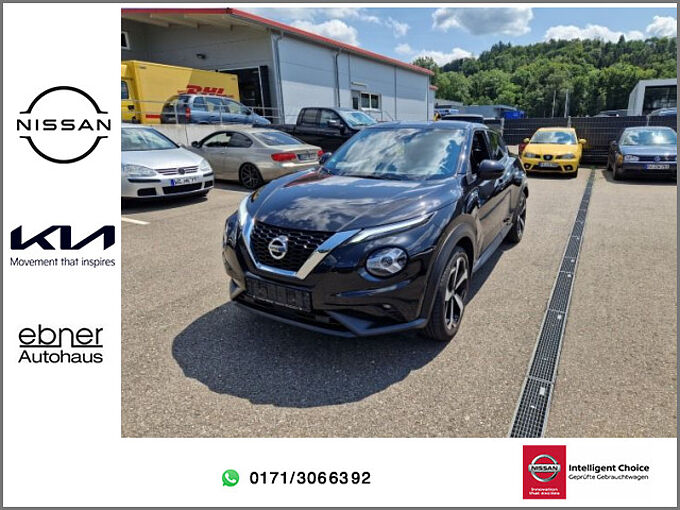 Nissan Juke 1.0DIG-T 6MT Tekna | Kamera | Sitzheiz. | Navi | Teilleder | im Auftrag