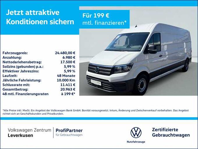 Volkswagen Crafter Kasten L3H2 LR PDC NAVI SHZ KLIMA in 51379 Leverkusen Volkswagen Crafter Kasten L3H2 LR PDC NAVI SHZ KLIMA