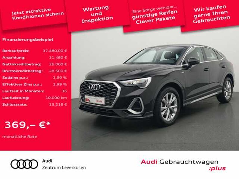 Audi Q3 Sportback S line S-TRON NAVI KAM VIRT ACC in 51373 Leverkusen Audi Q3 Sportback S line S-TRON NAVI KAM VIRT ACC