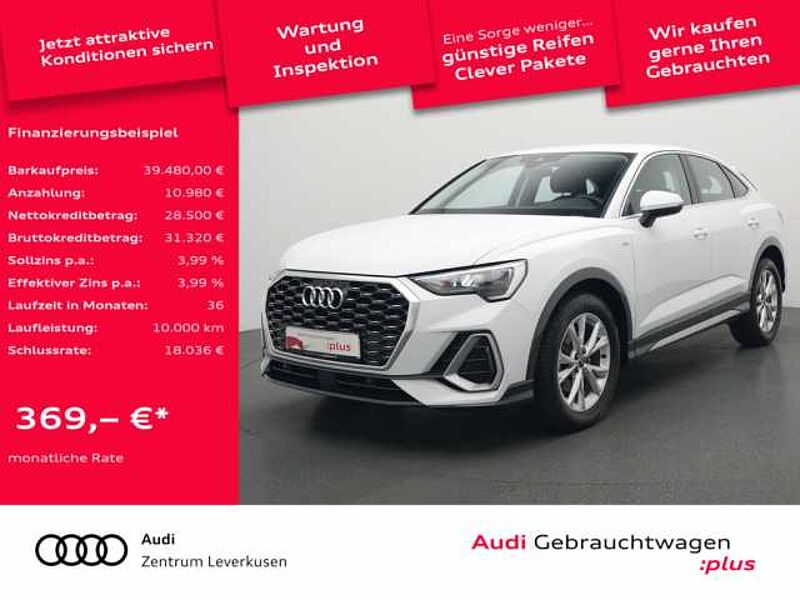 Audi Q3 Sportback S line ACC SHZ AHK NAVI LED APP in 51373 Leverkusen Audi Q3 Sportback S line ACC SHZ AHK NAVI LED APP