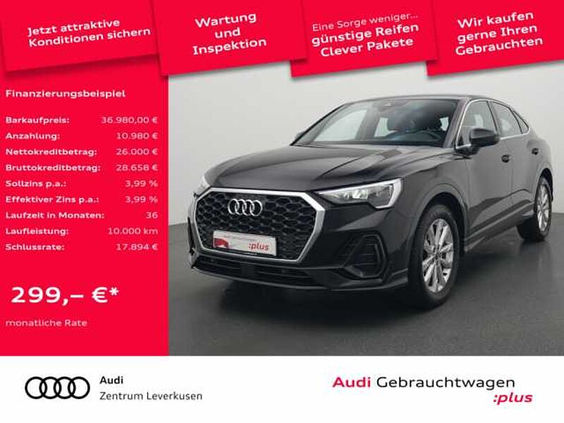 Audi Q3 Sportback STRON LEDER NAVI ACC KAM VIRT LED