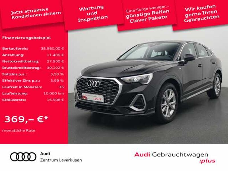 Audi Q3 Sportback S line S TRON AHK NAVI ACC SHZ LED in 51373 Leverkusen Audi Q3 Sportback S line S TRON AHK NAVI ACC SHZ LED