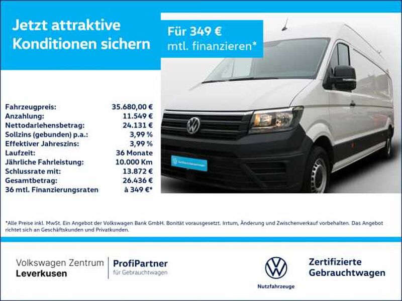 Volkswagen Crafter 35 Kasten LR Hoch KAM APP CONNECT PDC in 51379 Leverkusen Volkswagen Crafter 35 Kasten LR Hoch KAM APP CONNECT PDC