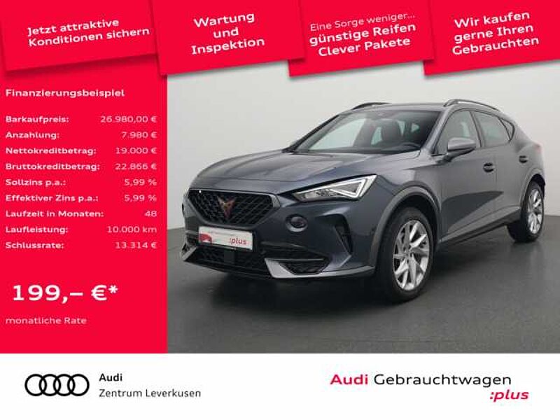 CUPRA Formentor DSG NAVI AHK VIRT PANO ACC KAM LEDER