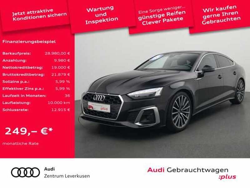 Audi A5 Sportback S-TRON NAVI PANO SHZ MATRIX PDC in 51373 Leverkusen Audi A5 Sportback S-TRON NAVI PANO SHZ MATRIX PDC