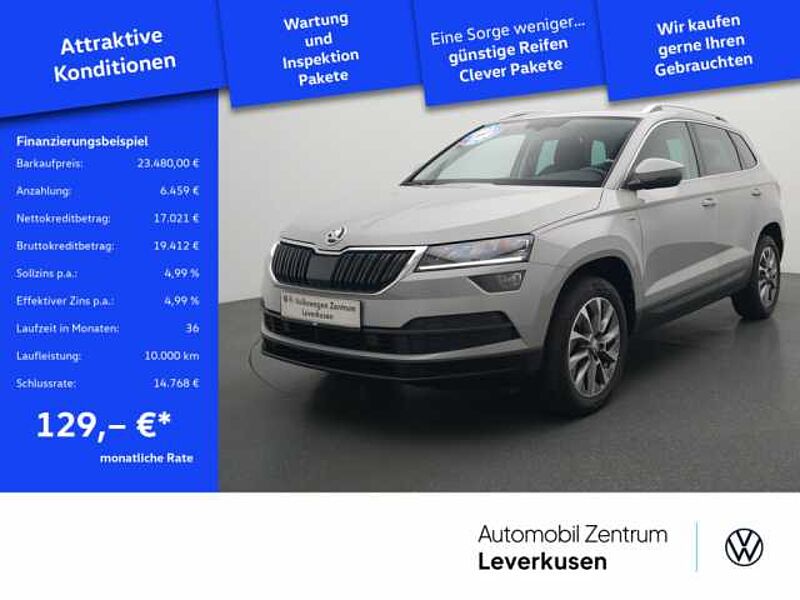 SKODA KAROQ Clever DSG NAVI SHZ LED KESSY APP SHZ