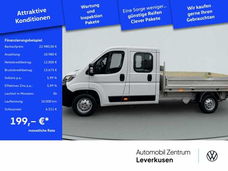 Opel Movano C Pritsche DoKa L1H1 3,5t KLIMA in 51379 Leverkusen Opel Movano C Pritsche DoKa L1H1 3,5t KLIMA