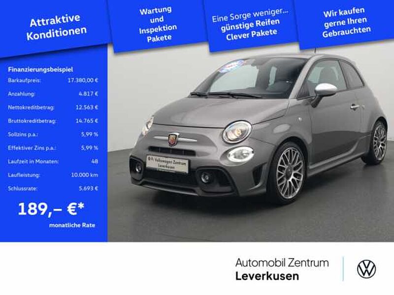 Abarth 595 Turismo NAVI LEDER SPORTABGASANLAGE RAUTE in 51379 Leverkusen Abarth 595 Turismo NAVI LEDER SPORTABGASANLAGE RAUTE