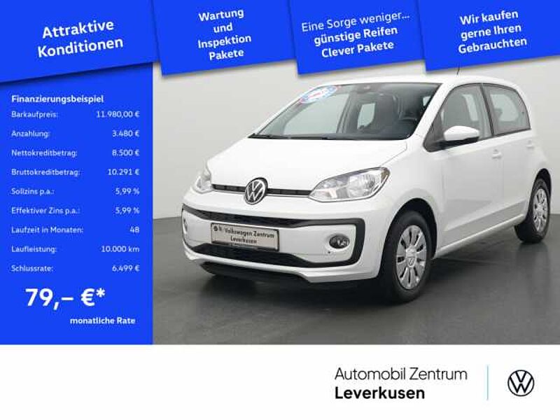 Volkswagen up! 1.0 KAM SHZ PDC KLIMA