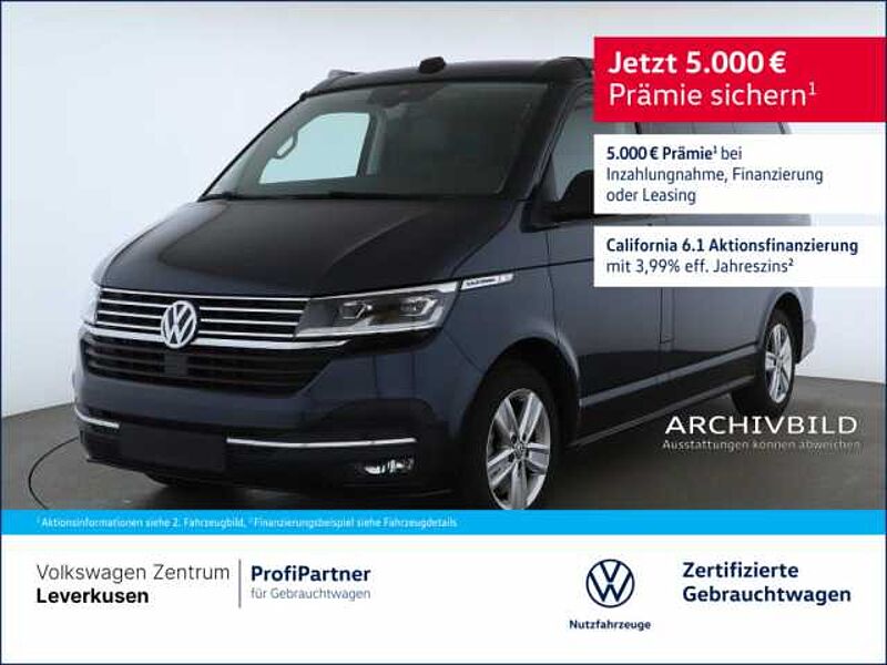 Volkswagen T6.1 California Ocean DSG NAVI AHK STANDHZ KAM